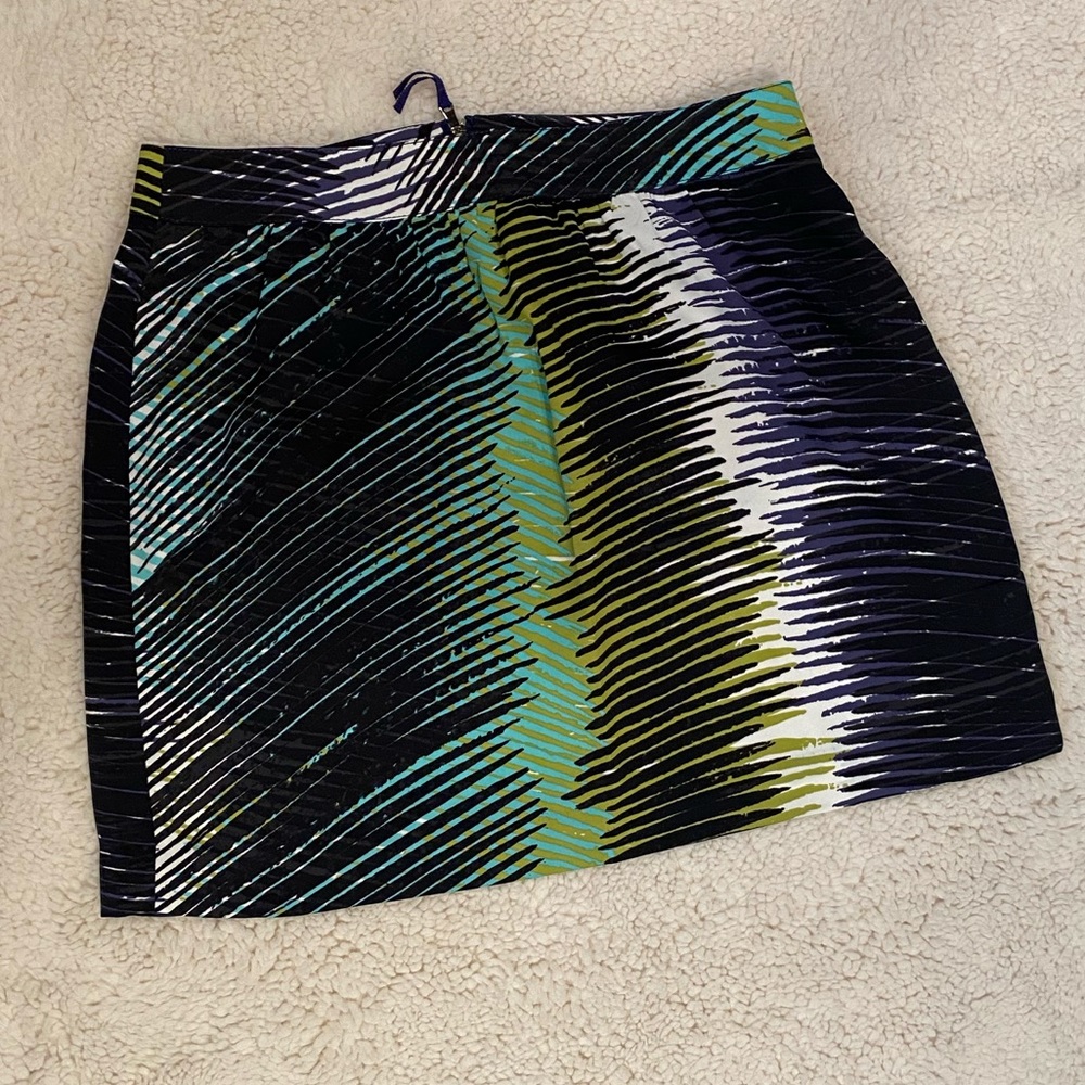 LOFT printed skirt